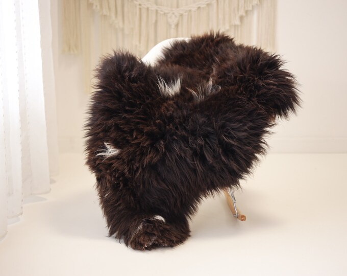 Real Sheepskin Rug Shaggy Rug Chair Cover Scandinavian Home Sheepskin Throw Sheep Skin White Brown Sheepskin Home Decor Rugs #herdwik922