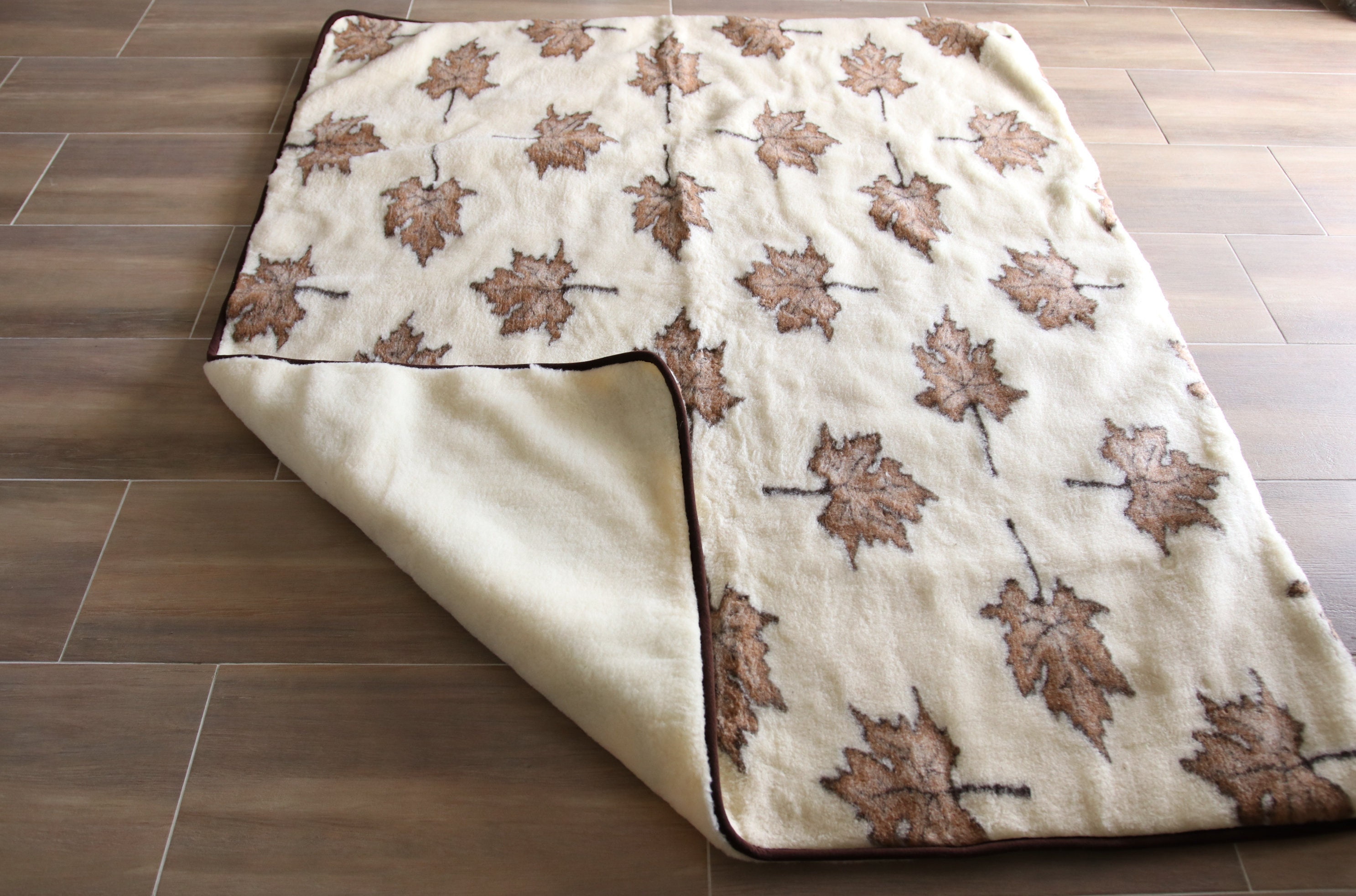 Real Medical Merino Wool Quilt Blanket Double sided