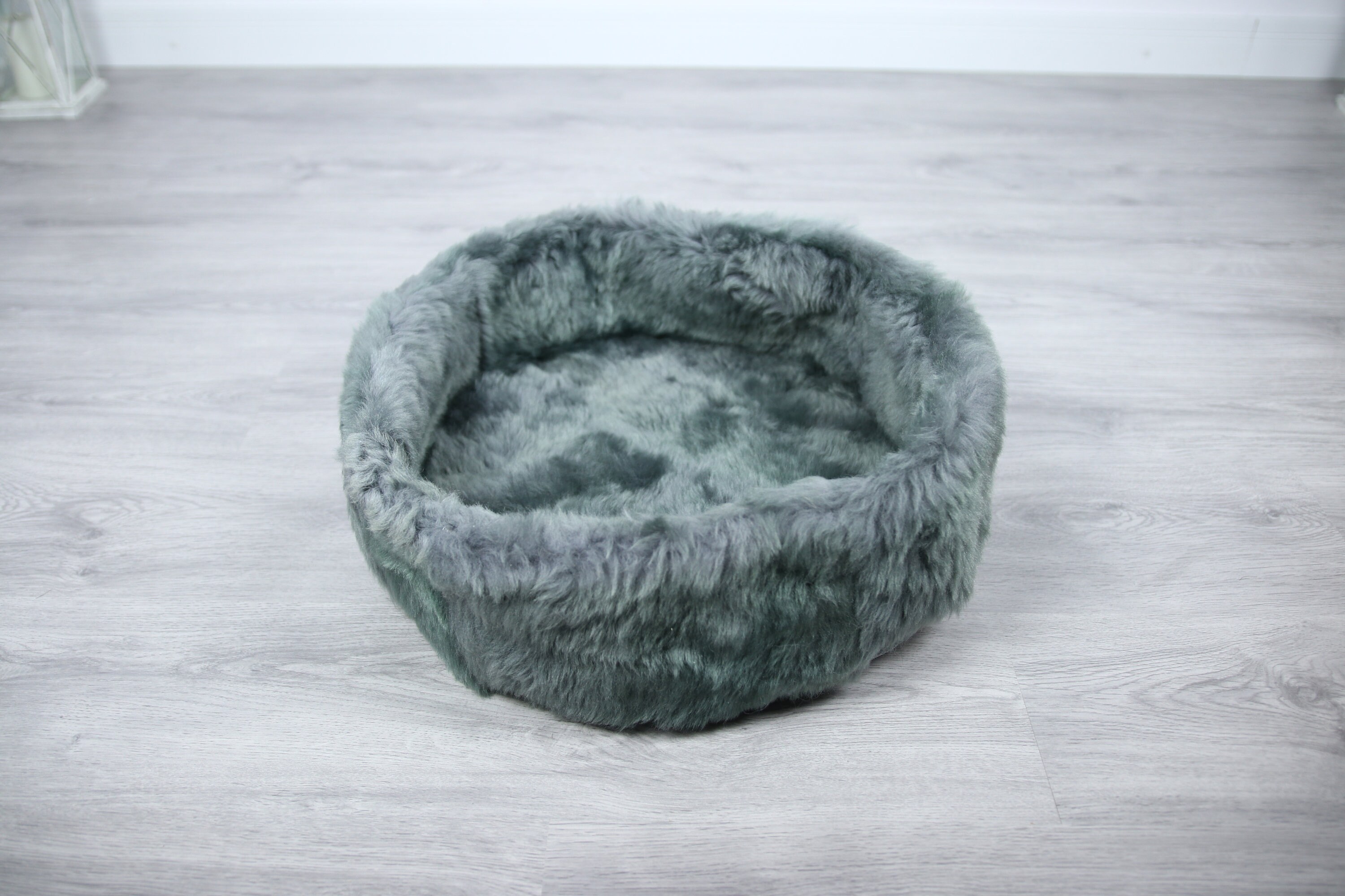 Sheepskin Cat bed Sheepskin Dog bed Cat Pouf Dog Pouf Sheepskin