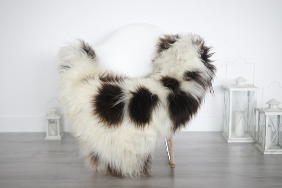 Real Sheepskin Rug Shaggy Rug Chair Cover Sheepskin Throw Sheep Skin White Brown Sheepskin Home Decor Rugs #6her7