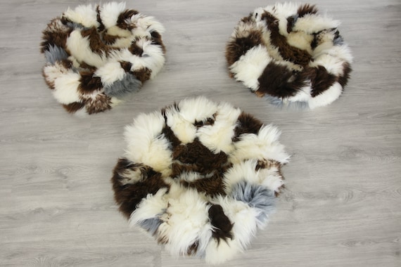 Sheepskin Cat bed | Sheepskin Dog bed | Cat Pouf | Dog Pouf | Sheepskin Cat Mat | Dog Mat | Pet Bed | Fur Pet Bed