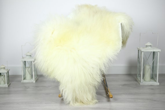 Icelandic Sheepskin | Real Sheepskin Rug | Sheepskin Rug Beige Brown | Fur Rug | Homedecor #3Isl5