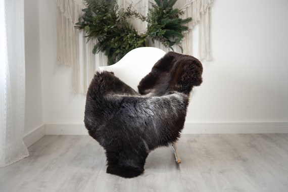 Real Sheepskin Rug Shaggy Rug Chair Cover Scandinavian Home Sheepskin Throw Sheep Skin White Brown Sheepskin Home Decor Rugs #herdwik381