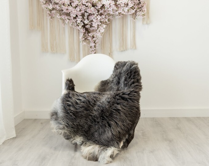 Real Sheepskin Rug Shaggy Rug Chair Cover Sheepskin Throw Sheep Skin Gray Brown Sheepskin Home Decor Rugs #Gut30