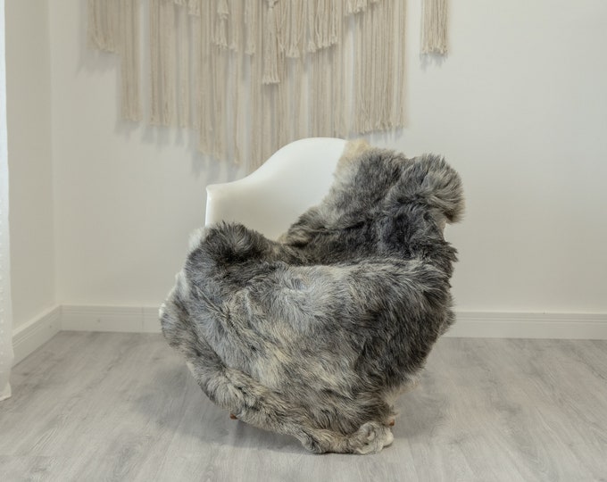 Real Sheepskin Rug Shaggy Rug Chair Cover Scandinavian Home Sheepskin Throw Sheep Skin White Gray Sheepskin Home Decor Rugs #Gut86