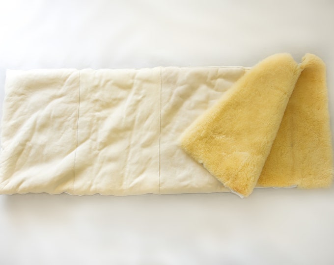 Real Natural Sheepskin Sleeping Bag for Camping Adult Fur Warm Sleeping Bag