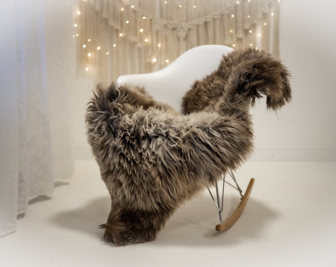 Real Sheepskin Rug Shaggy Rug Chair Cover Scandinavian Home Sheepskin Throw Sheep Skin White Brown Sheepskin Home Decor Rugs #herdwik437