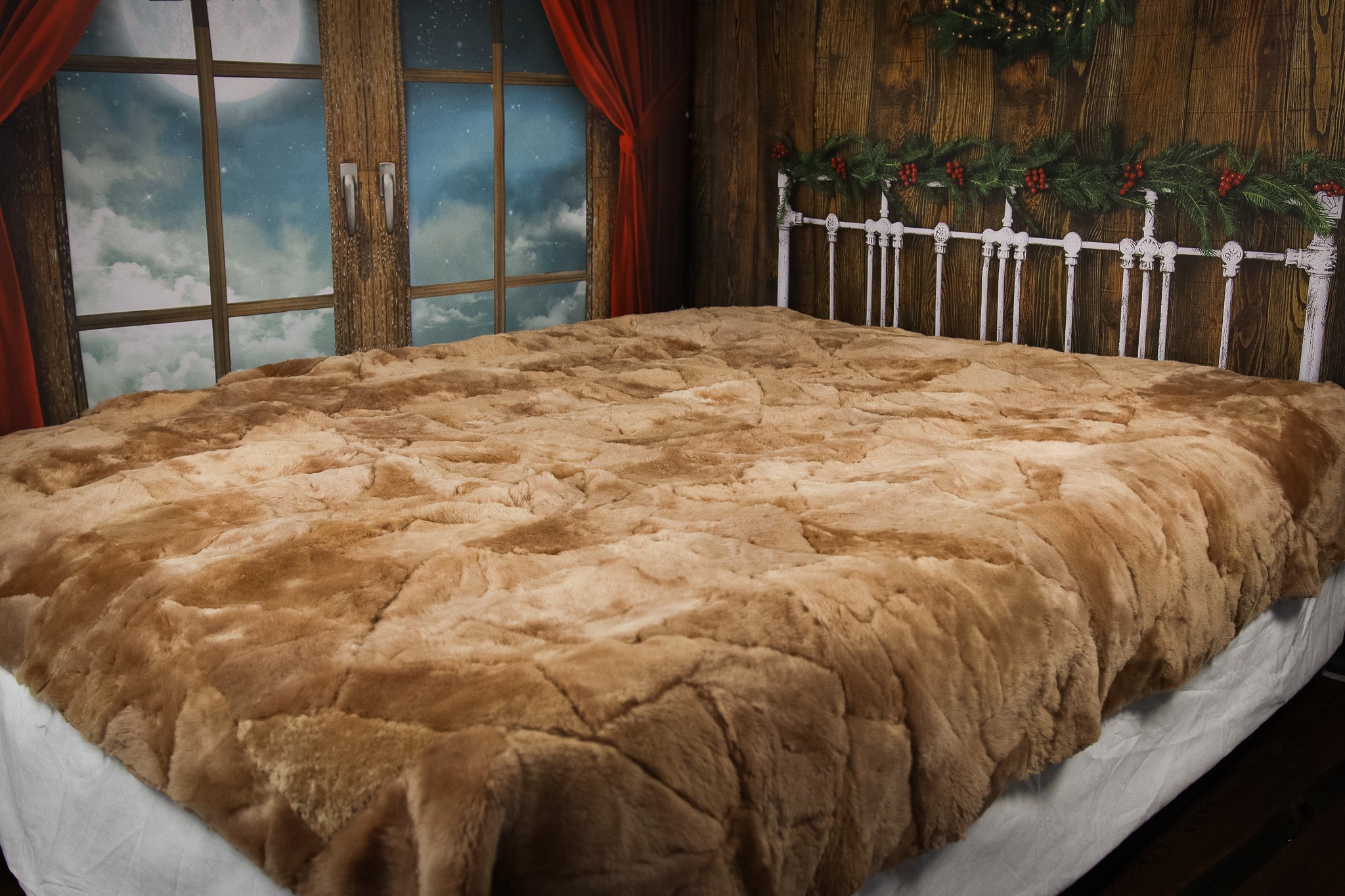 king size sheepskin mattress cover