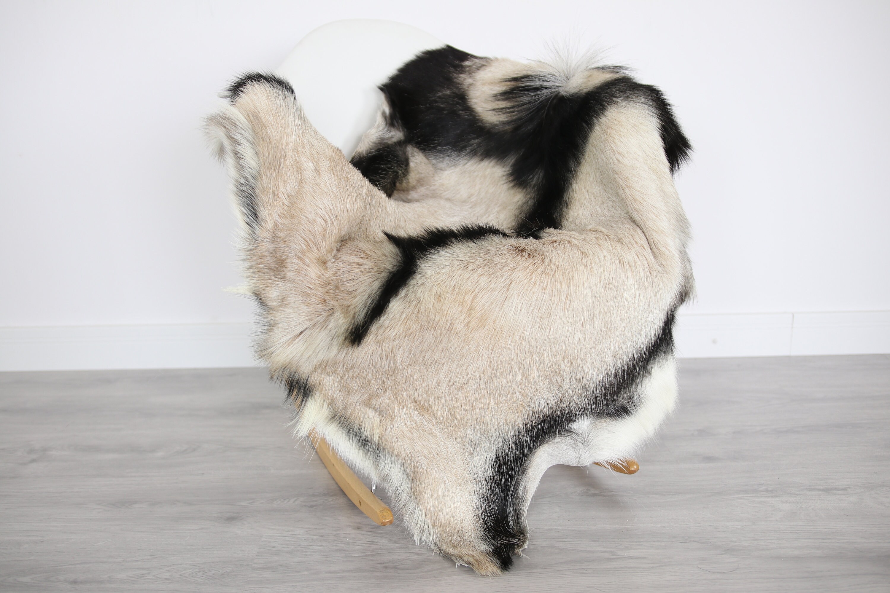 Natural real Goatskin rug, Goat Hide Goat Rug Goat1
