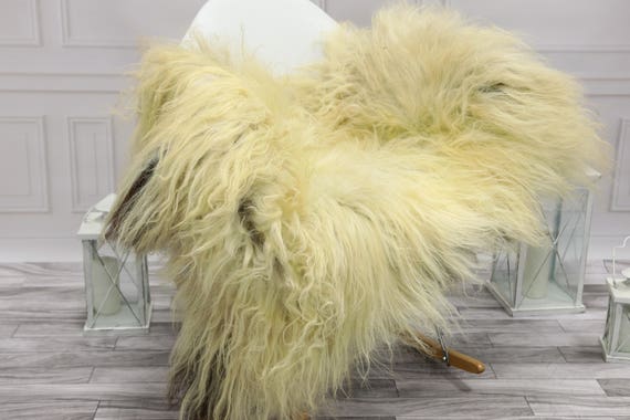 Icelandic Sheepskin | Real Sheepskin Rug | Ivory Beige Sheepskin Rug | Fur Rug | #islsept20