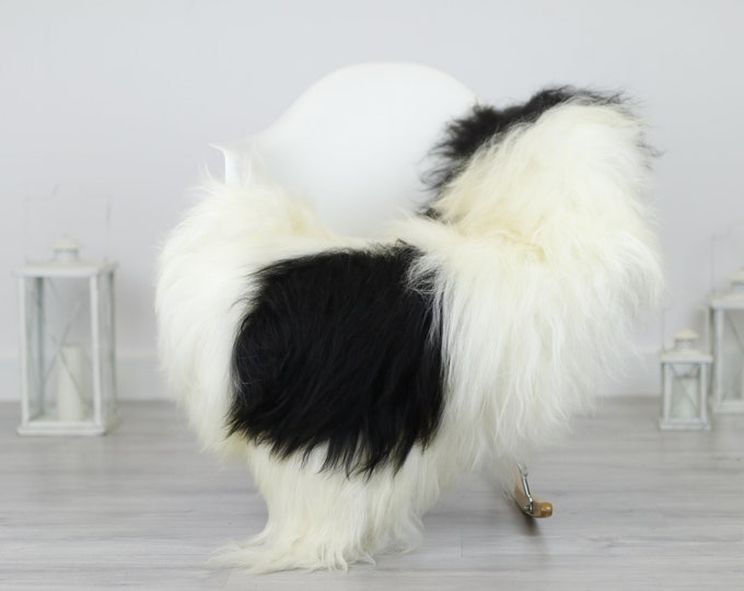 Real Icelandic Sheepskin Rug Scandinavian Decor Sofa Sheepskin throw Chair Cover Natural Sheep Skin Rugs Ivory Blanket Fur Rug #Babisl28