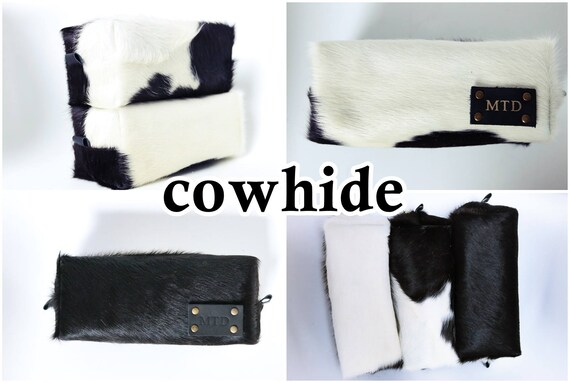Christmas Gift Men's Cowhide Toiletry Bag Case Shaving Bag Groomsmen Present Gift for him EXPRESS WORLDWIDE SHIPPING!