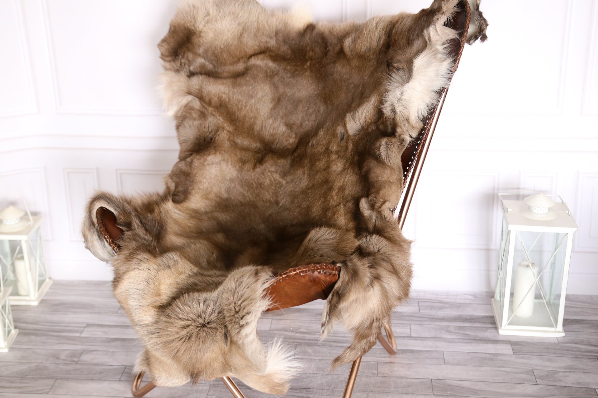 Reindeer Hide Reindeer Rug Reindeer Skin Scandinavian Style
