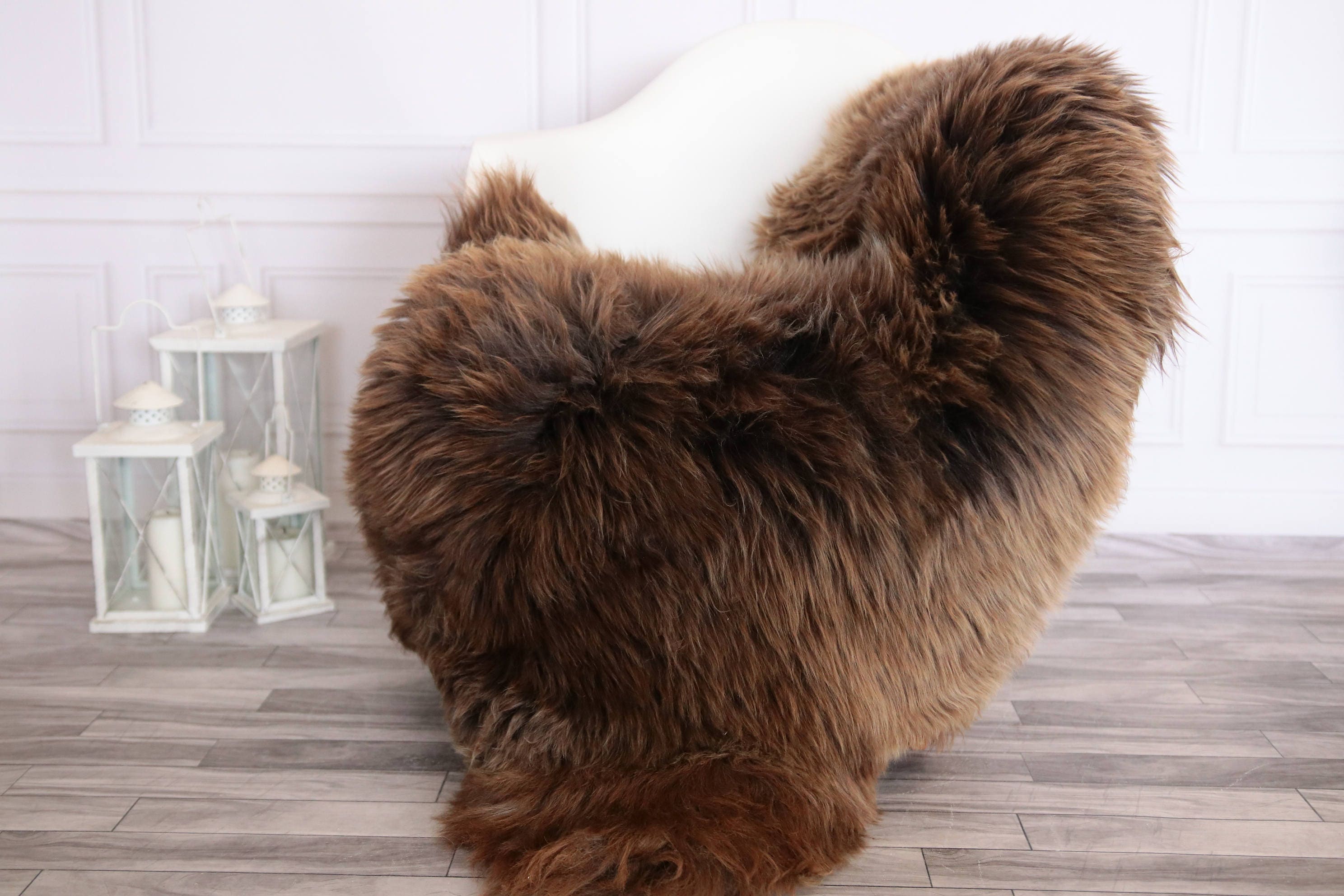 Sheepskin Rug Real Sheepskin Rug Shaggy Rug Scandinavian Rug