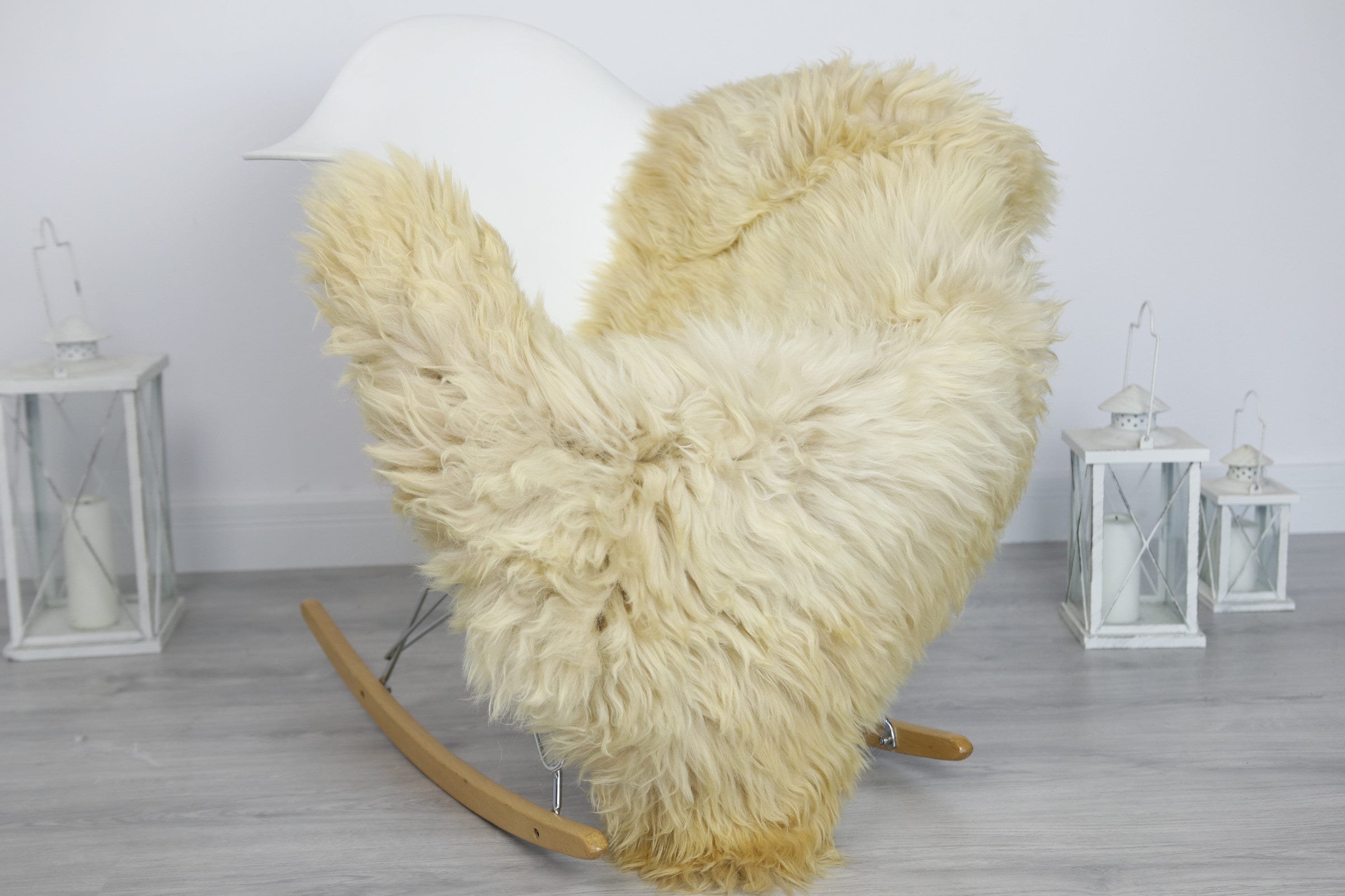 Real Sheepskin Rug Shaggy Rug Chair Cover Sheepskin Throw Sheep Skin