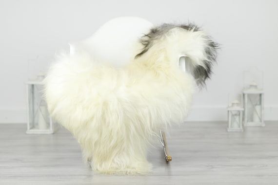 Real Icelandic Sheepskin Rug Scandinavian Decor Sofa Sheepskin throw Chair Cover Natural Sheep Skin Rugs Ivory Blanket Fur Rug #Babisl22