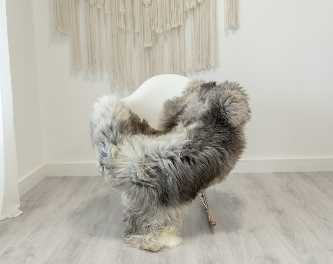 Real Sheepskin Rug Shaggy Rug Chair Cover Scandinavian Home Sheepskin Throw Sheep Skin White Gray Sheepskin Home Decor Rugs #Gut67