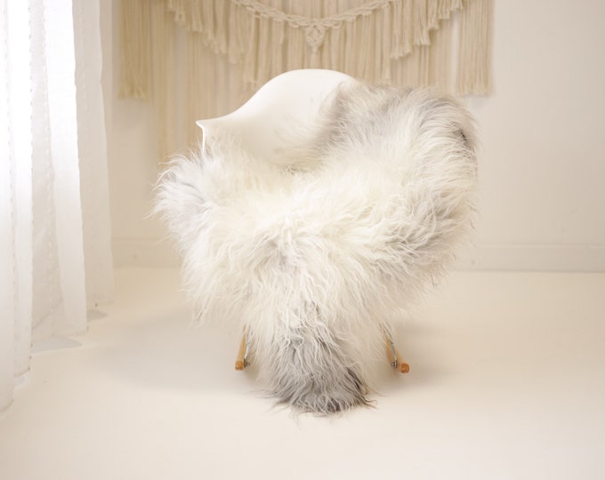 Real Sheepskin Rug Shaggy Rug Chair Cover Scandinavian Home Sheepskin Throw Sheep Skin Ivory Brown Sheepskin Home Decor Rugs #herdwik909