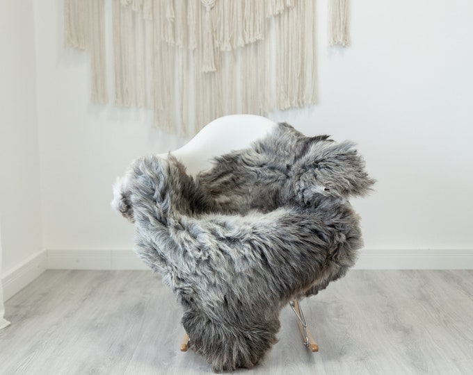 Real Sheepskin Rug Shaggy Rug Chair Cover Scandinavian Home Sheepskin Throw Sheep Skin White Gray Sheepskin Home Decor Rugs #Gut59