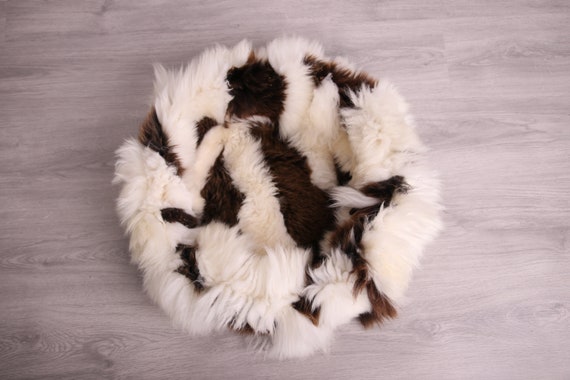 Sheepskin Cat bed | Sheepskin Dog bed | Cat Pouf | Dog Pouf | Sheepskin Cat Mat | Dog Mat | Pet Bed | Fur Pet Bed