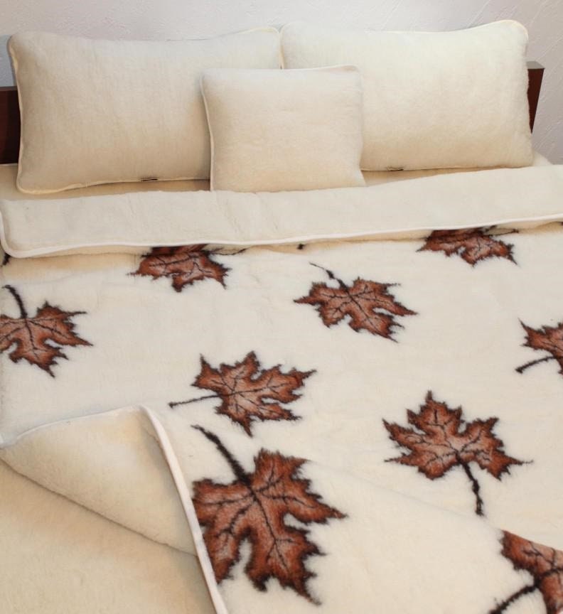 Real Medical Merino Wool Quilt Blanket Double sided