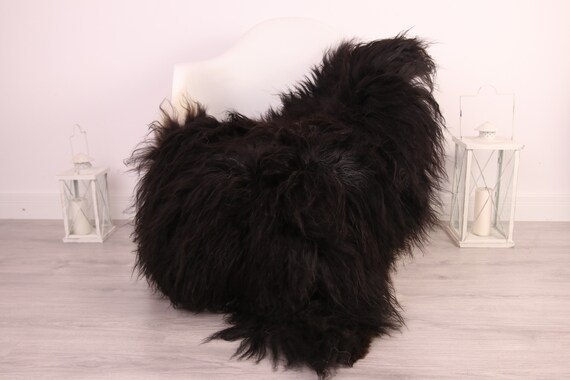 Real Icelandic Sheepskin Rug Scandinavian Decor Sofa Sheepskin throw Chair Cover Natural Sheep Skin Rugs Brown Blanket Fur Rug #Am30