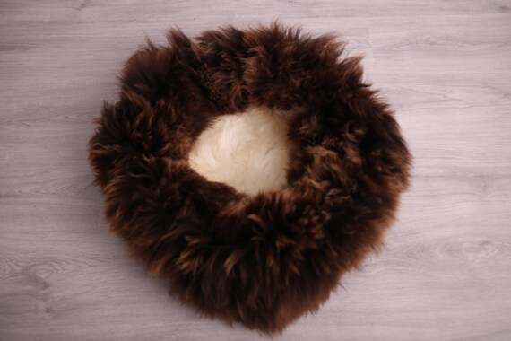 Sheepskin Cat bed | Sheepskin Dog bed | Cat Pouf | Dog Pouf | Sheepskin Cat Mat | Dog Mat | Pet Bed | Fur Pet Bed