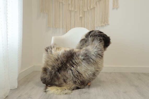 Real Sheepskin Rug Shaggy Rug Chair Cover Scandinavian Home Sheepskin Throw Sheep Skin White Brown Sheepskin Home Decor Rugs #herdwik339