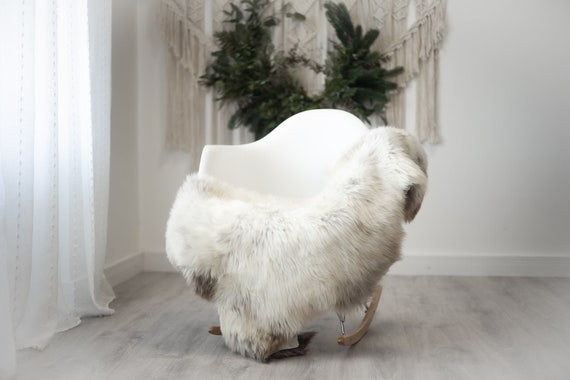 Real Sheepskin Rug Shaggy Rug Chair Cover Scandinavian Home Sheepskin Throw Sheep Skin White Brown Sheepskin Home Decor Rugs #herdwik360