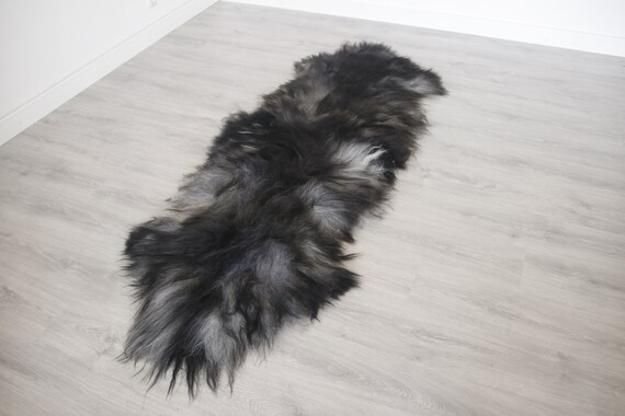 Real Icelandic Double Sheepskin Rug Scandinavian Decor Sofa Sheepskin throw Chair Cover Natural sheep skin rugs blanket fur rug #Islszyt4
