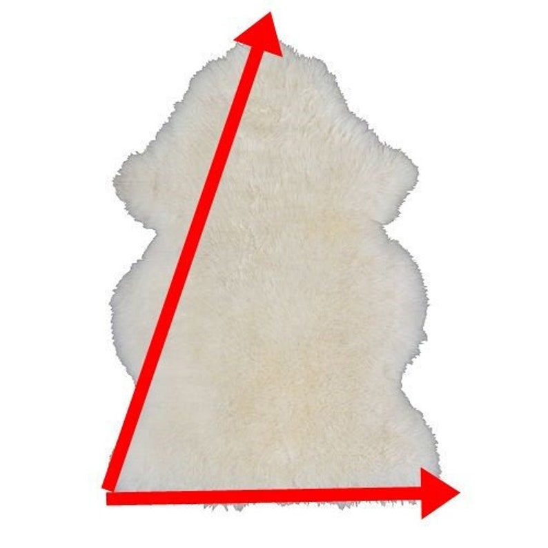 Real Icelandic Sheepskin Rug Scandinavian Decor Sofa Sheepskin Throw