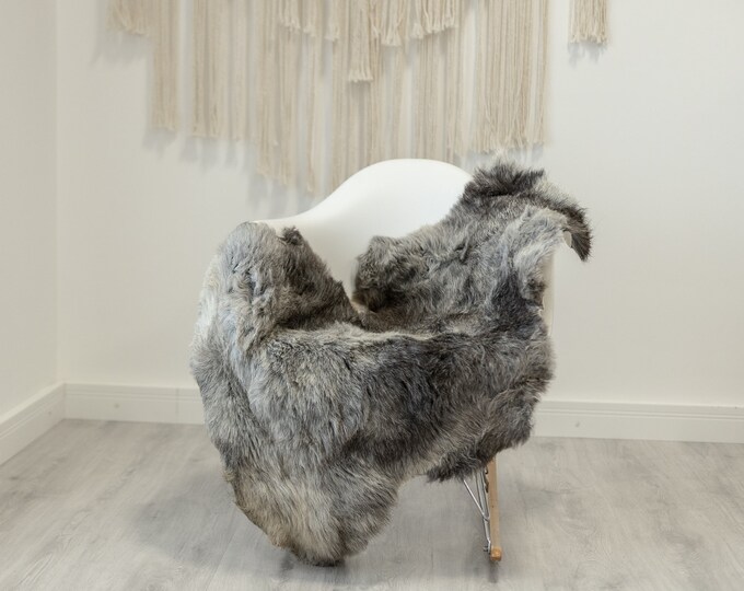 Real Sheepskin Rug Shaggy Rug Chair Cover Scandinavian Home Sheepskin Throw Sheep Skin White Gray Sheepskin Home Decor Rugs #Gut83