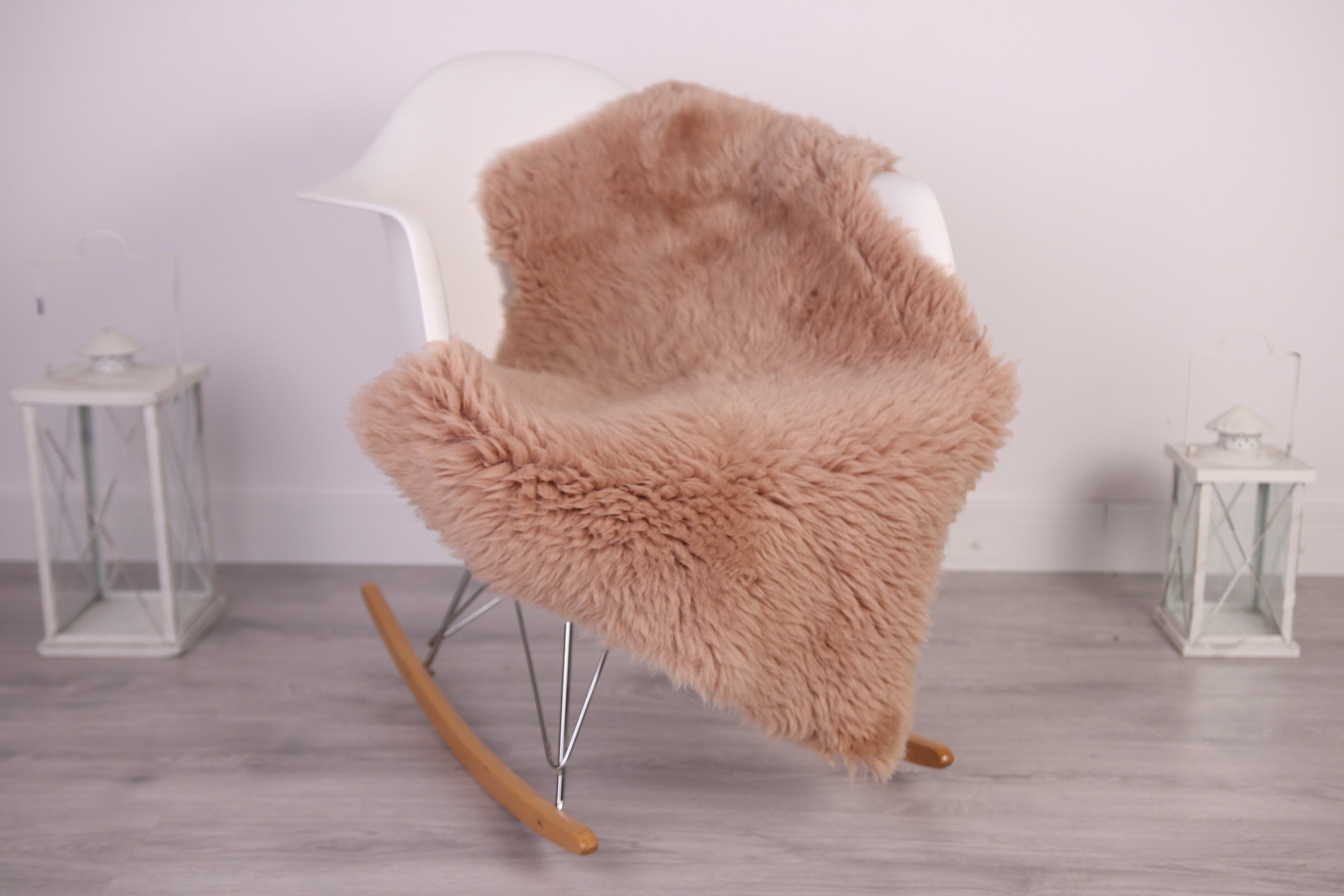 Real Sheepskin Rug Shaggy Rug Chair Cover Sheepskin Throw Sheep Skin
