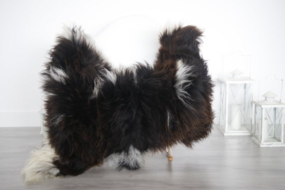Real Sheepskin Rug Shaggy Rug Chair Cover Sheepskin Throw Sheep Skin White Brown Sheepskin Home Decor Rugs #6her6