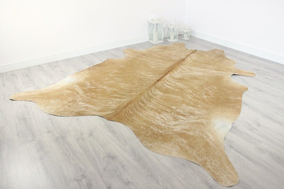 Premium Quality Giant XXXL Cowhide | Real Cowhide Rug | Sand Cowhide | #COW5