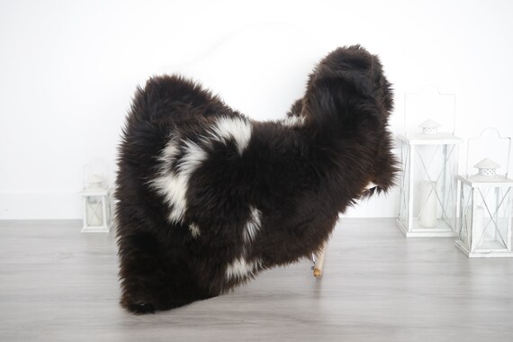 Real Sheepskin Rug Shaggy Rug Chair Cover Sheepskin Throw Sheep Skin White Brown Sheepskin Home Decor Rugs #6her2