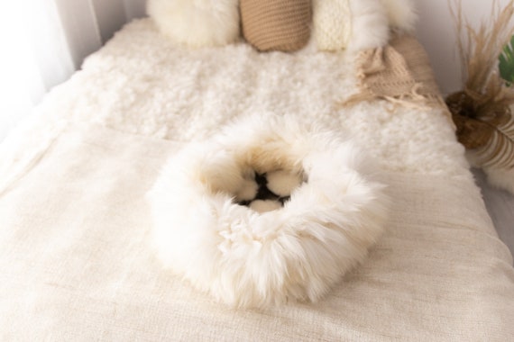 Sheepskin Cat bed | Sheepskin Dog bed | Cat Pouf | Dog Pouf | Sheepskin Cat Mat | Dog Mat | Pet Bed | Fur Pet Bed