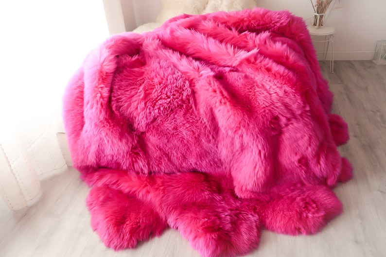 Naturalsheepskin Sheepskin Throw - Thumbnail 4