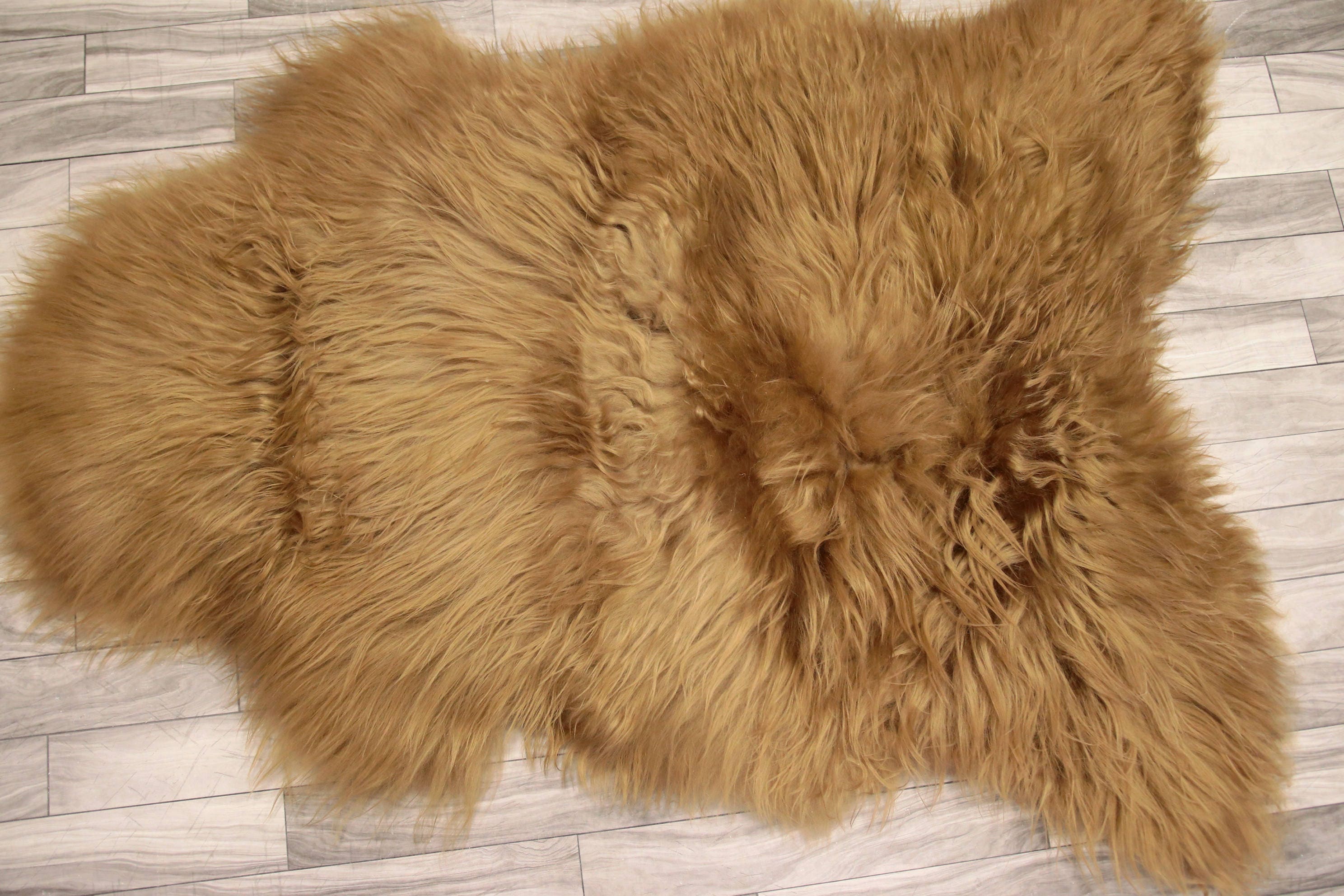 Icelandic Sheepskin Real Sheepskin Rug Blonde Sheepskin Rug Fur