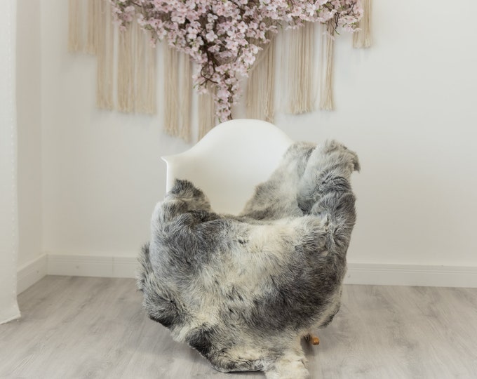 Real Sheepskin Rug Shaggy Rug Chair Cover Sheepskin Throw Sheep Skin Ivory Gray Sheepskin Home Decor Rugs #Gut40