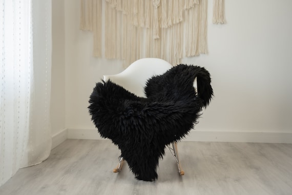 Real Sheepskin Rug Shaggy Rug Chair Cover Scandinavian Home Sheepskin Throw Sheep Skin Ivory Sheepskin Home Decor Rugs #herdwik326