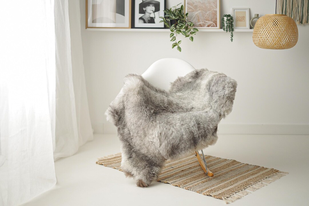 Small Rug For Chair Real Sheepskin Rug Shaggy Rug Chair Cover Scandinavian Home Sheepskin ...