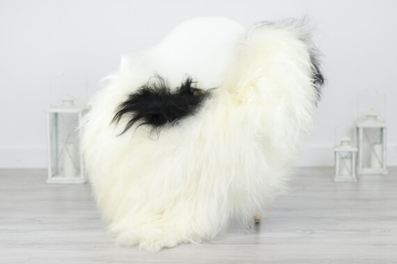 Real Icelandic Sheepskin Rug Scandinavian Decor Sofa Sheepskin throw Chair Cover Natural Sheep Skin Rugs Ivory Blanket Fur Rug #Babisl16