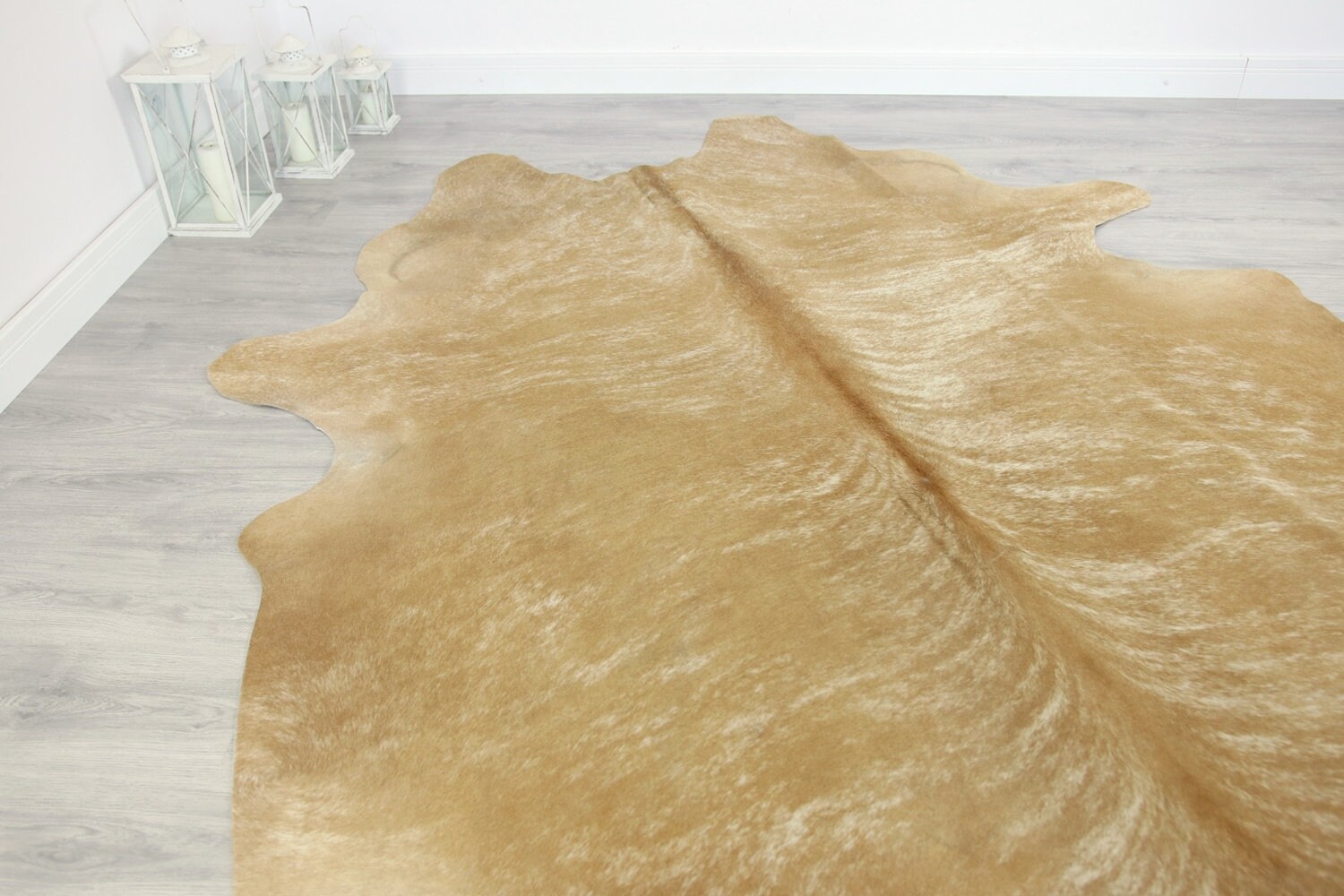 Premium Quality Giant XXXL Cowhide Real Cowhide Rug Sand Cowhide