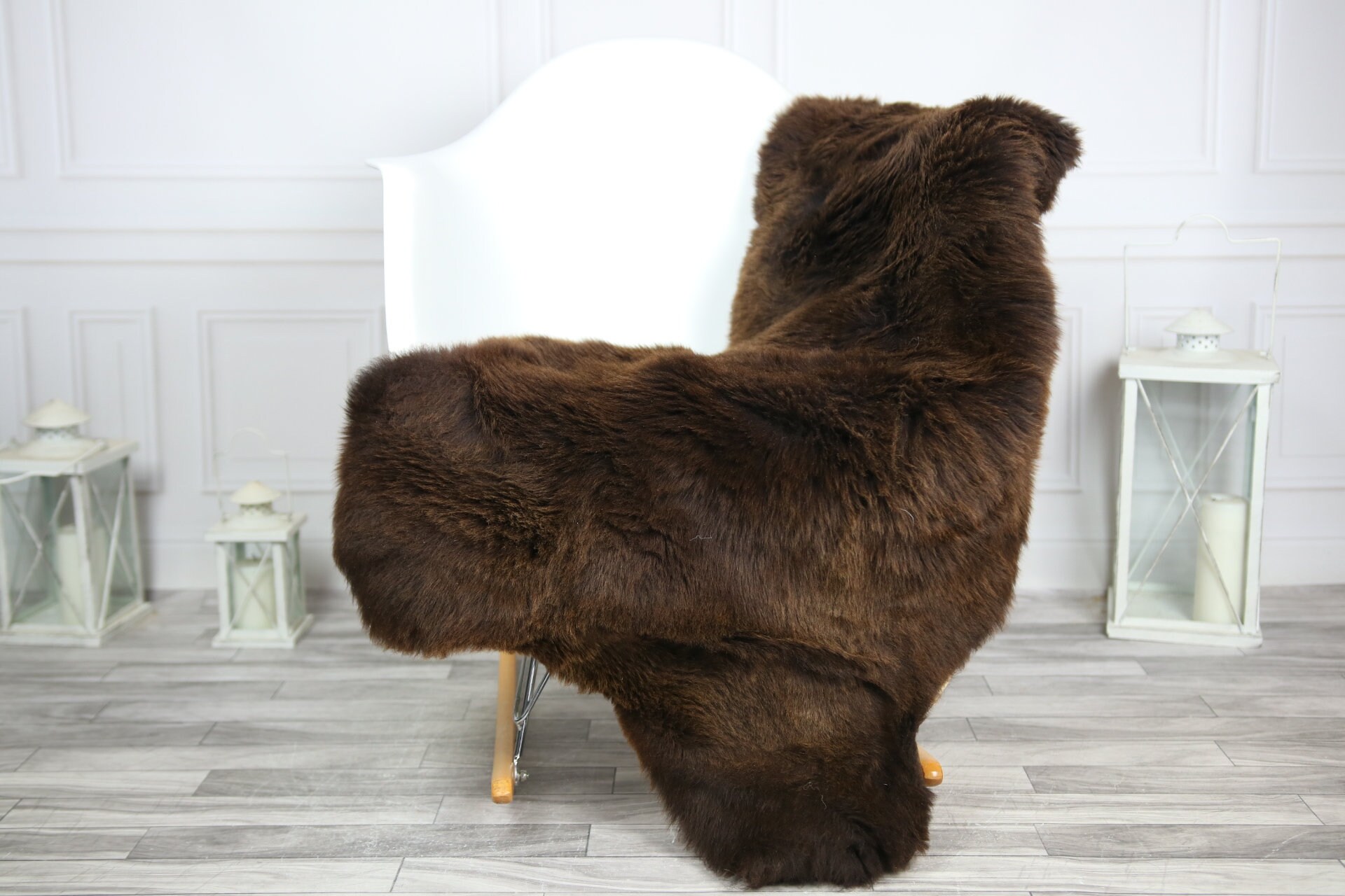 Sheepskin Rug Real Sheepskin Rug Shaggy Rug Chair Cover