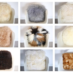 Real Sheepskin Fur Pillow Pillows