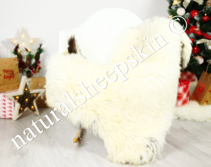 Organic Sheepskin Rug, Real Sheepskin Rug, Gute Sheepskin, Ivory Sheepskin Rug Christmas Home #GUTCHRIS9