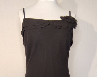 Robe longue noire des années 2000