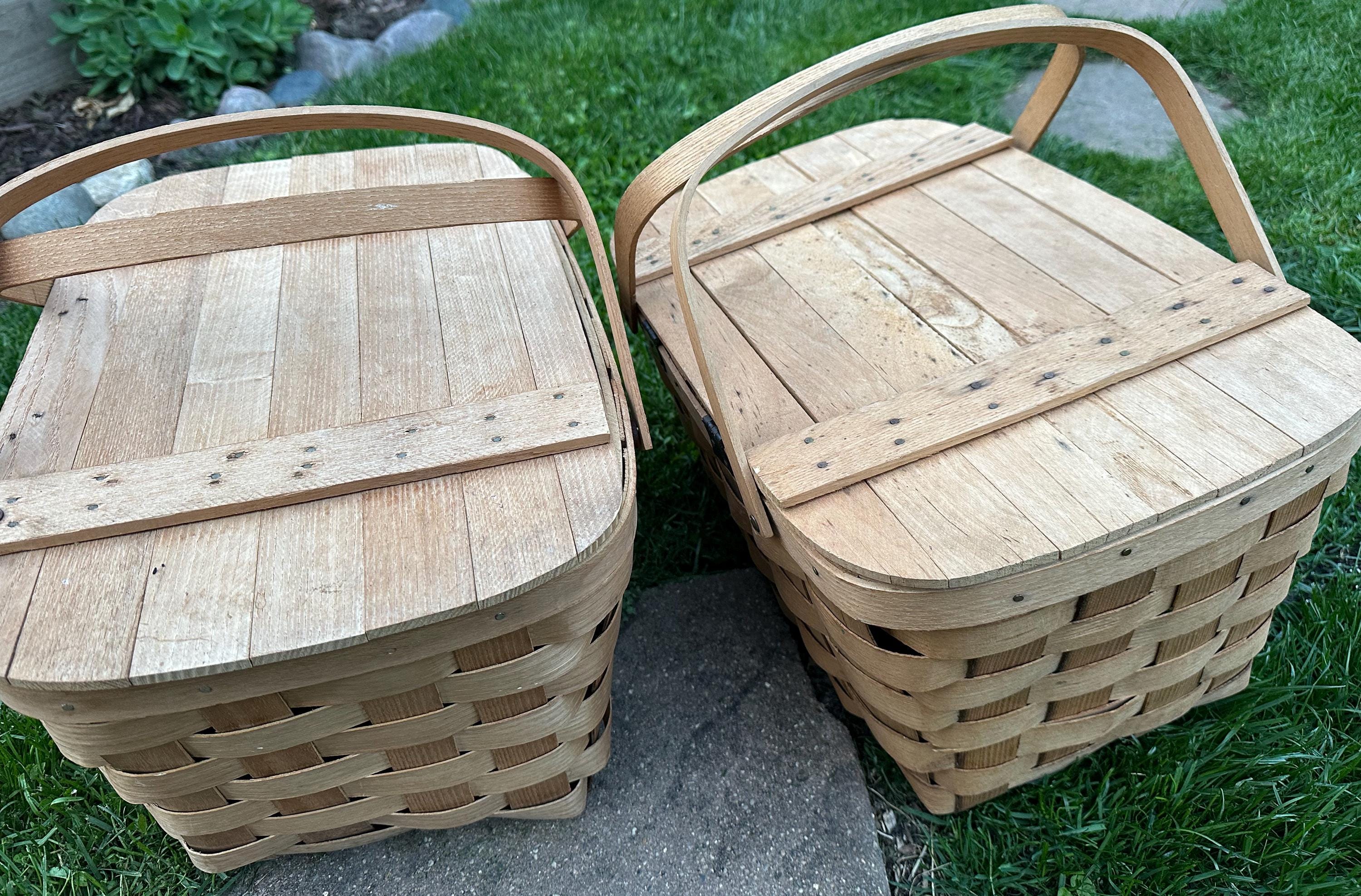 Basketville Picnic Basket Putney Vermont Vintage - Etsy