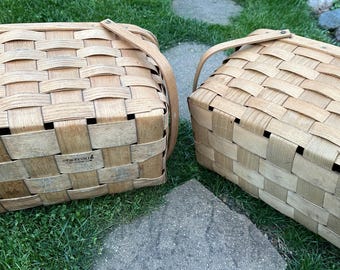 Basketville Picnic Basket Putney Vermont Vintage - Etsy